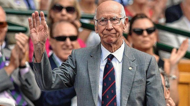 Falleció Bobby Charlton, leyenda del fútbol de Inglaterra