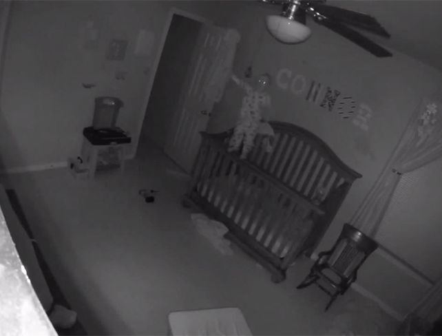 Inquietante video de un bebé en medio de un ataque de cólera se viraliza en redes sociales