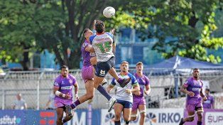 En el Súper Rugby Américas, Yacaré XV ganó su primer partido ante Cobras XV en Brasil.