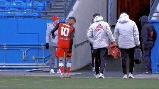 Manuel Lanzini, descartado para el debut de River Plate.