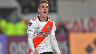 Agustín Palavecino es titular en River.