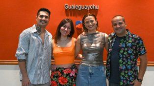 Mauro Vera Birán, Emilia Tobía, Lara Gaudini y Nicolás Villalba