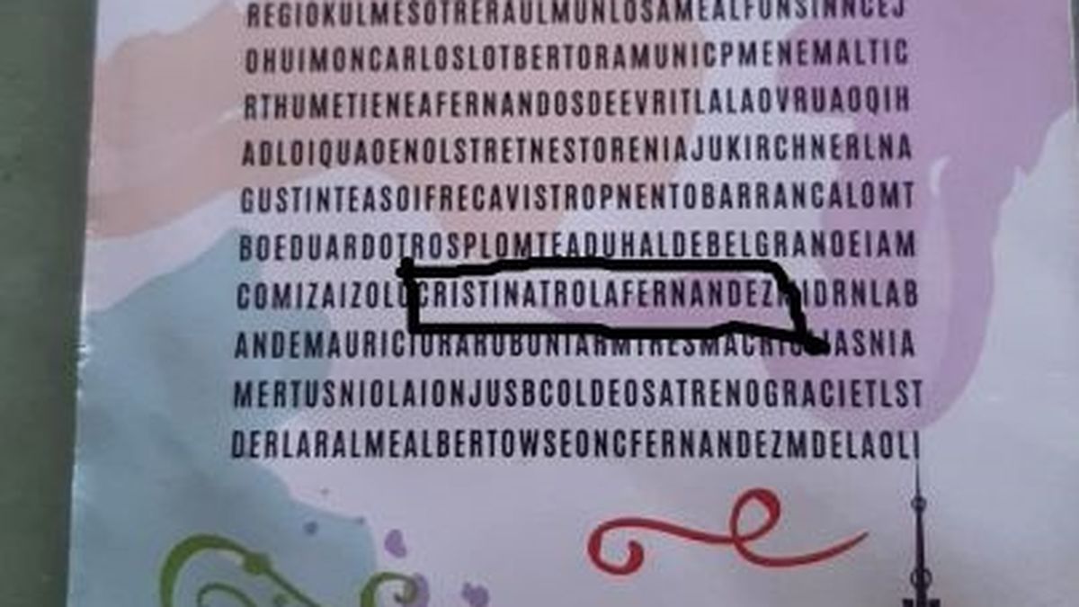 El Concejo repartió a alumnos un material pedagógico que tiene un suspicaz  error contra Cristina