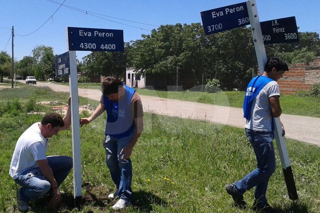La Cámpora cambió por su cuenta el nombre de una calle