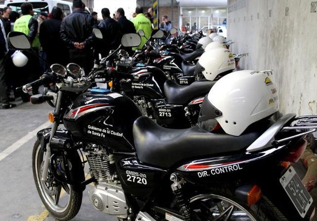 El Municipio incorporó ocho motos para la Brigada de Tránsito