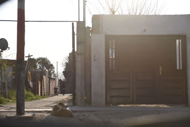 El lugar del crimen. Churro Canavo aceptó haber matado el 8 de septiembre de 2018 a Marcelo Alejandro Álvarez en Rodríguez al 4100.
