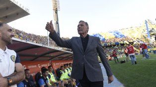 Russo espera ver este martes a un Central protagonista ante Banfield en el renovado Gigante de Arroyito.