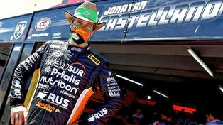 Jonatan Castellano dominó la clasificación del TC en Toay