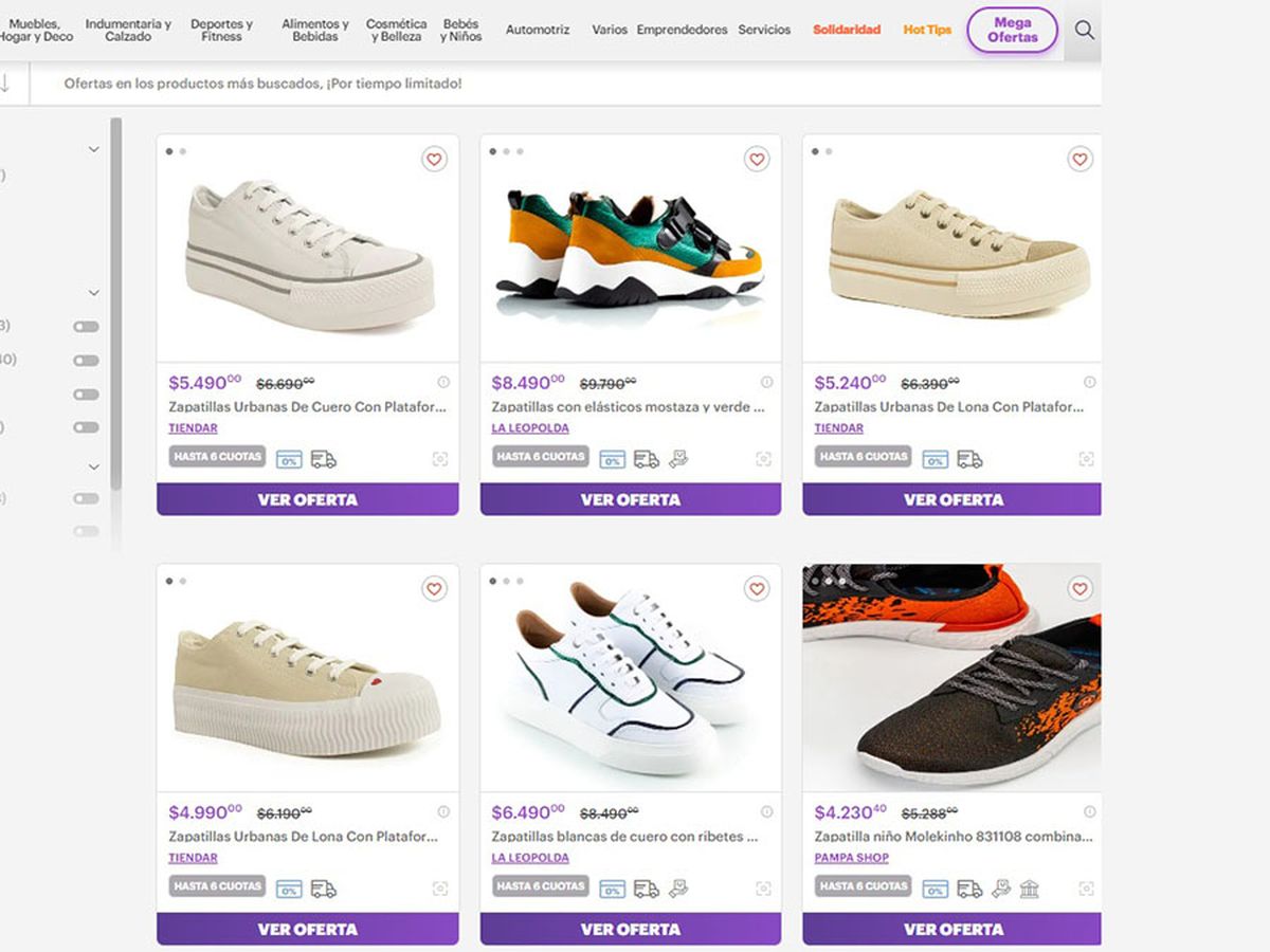 Hot Sale: celulares y zapatillas, los productos más buscados
