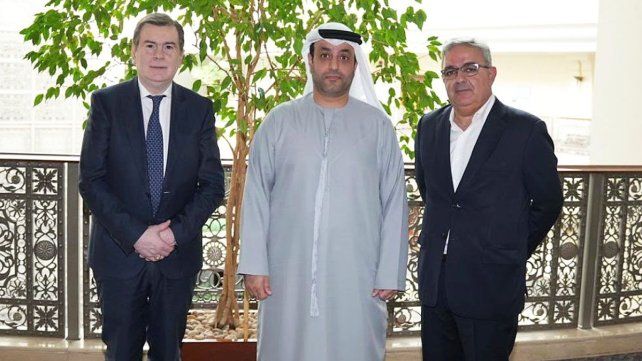 El mandatario provincial participó junto al gobernador de Catamarca del Argentina Day realizado en el Emirato de Ras Al Khaimah