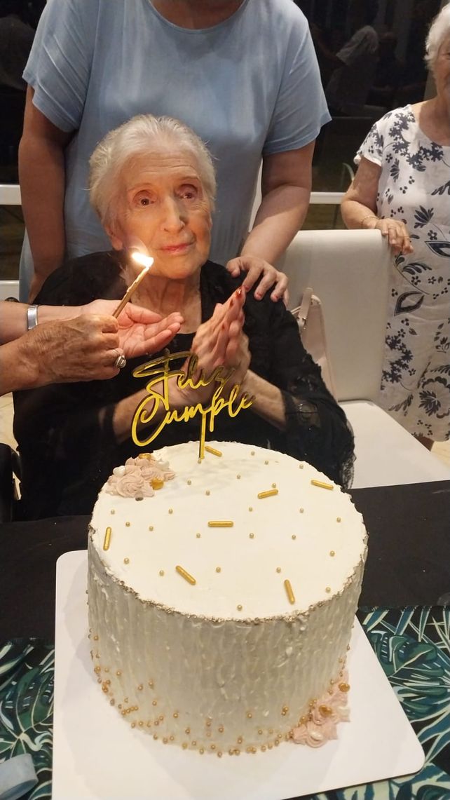 Isolda Baraldi trabajó hasta los 98 años. Falleció a los 100 en Rosario.