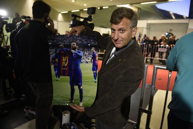 El regalo especial que el fotógrafo español Pep Morata le hizo a Lionel Messi