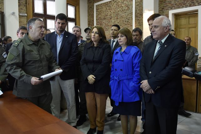 Otra vez juntos. &nbsp;La ministra y el gobernador analizaron medidas.