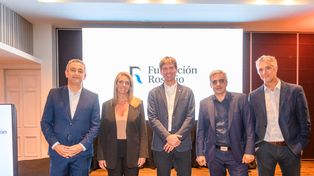 Pablo Javkin, María Eugenia Schmuck, Rómulo Bertoya, Franco Bartolacci y Andrés Williams