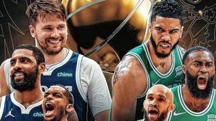 Duelo de titanes: Dallas y Boston inician la serie final de la NBA