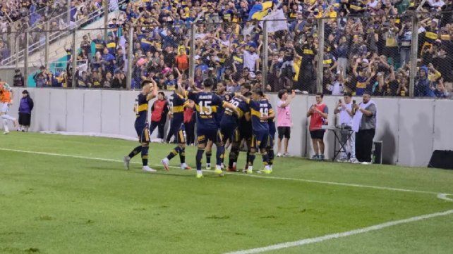 Boca derrota a Gimnasia y Esgrima de Chivilcoy con gol del debutante Bareiro