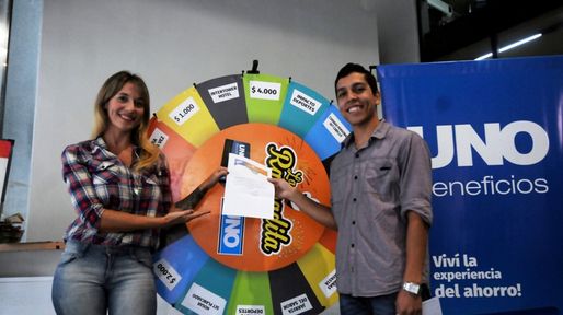 Un suscriptor del UNO ganó esta semana la final de La Raspadita