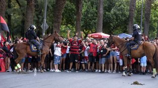 La policía montada formará parte del dispositivo de seguridad.