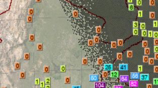 Los acumulados parciales de la jornada del 16 de enero.