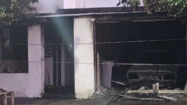 Por el incendio en Hasenkamp fallecieron dos personas.