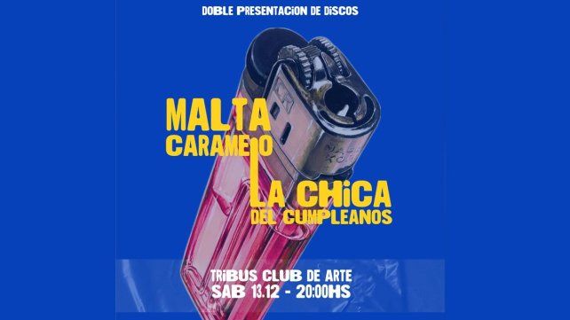 Malta Caramelo y La Chica del Cumpleaños presentan sus discos en Tribus