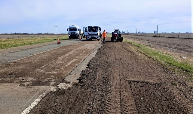 Vialidad Nacional interviene los tramos más deteriorados de la ruta 178 entre Las Rosas y Villa Eloísa
