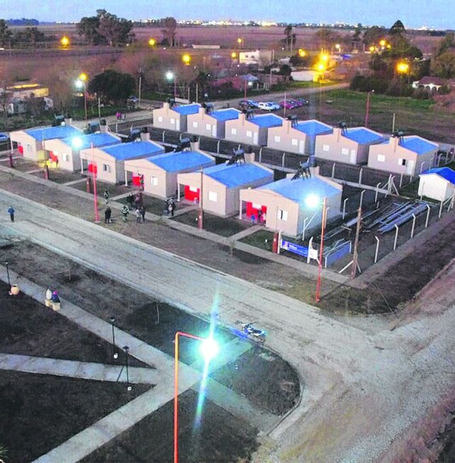 esfuerzo comunal. Timbúes no pidió fondos para el barrio Maldonado.
