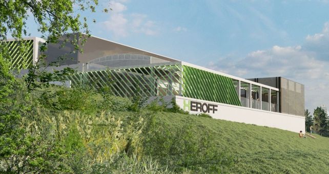 Renders del gimnasio Heroff que los Imhoff proyectan abrir en el Parque Urquiza.