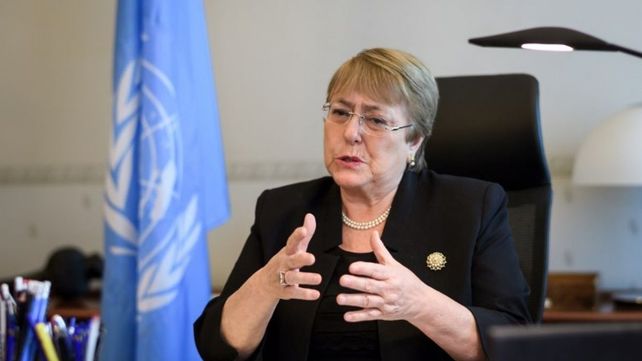 Michelle Bachelet rompió el silencio sobre la ola de protestas duramente reprimida en Cuba.