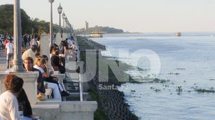 El río subió 28 centímetros en tres días, pero ahora bajaría
