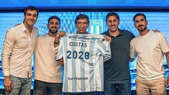 Gustavo Costas renovó contrato con Racing hasta diciembre de 2028.