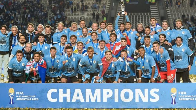 La selección sub-20 de Uruguay se quedó con el Mundial tras vencer a Italia.