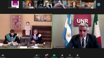 Histórico acuerdo entre la UNR y la Universidad de Bologna para la doble titulación de posgrado