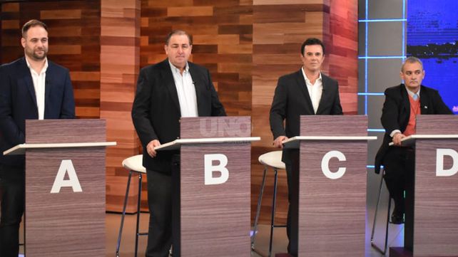 Los candidatos a intendente debatieron en Telefé.