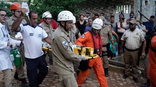 Un derrumbe en Río de Janeiro dejó al menos siete muertos