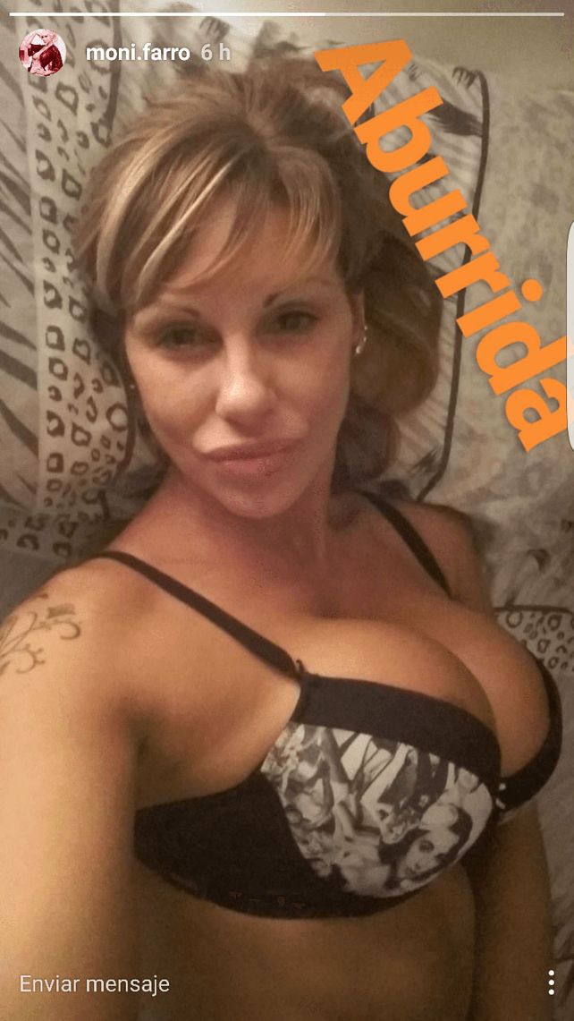 La FOTO ratonera de Mónica Farro en la cama