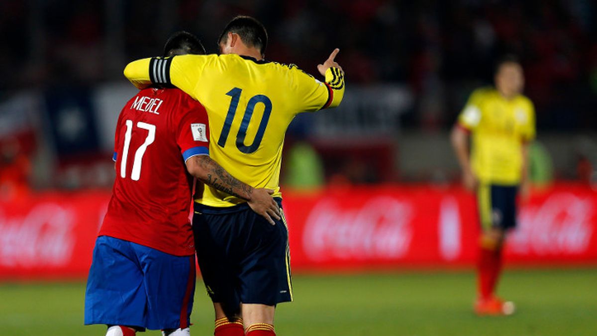 Chile repartió puntos con Colombia y resignó la punta de las eliminatorias