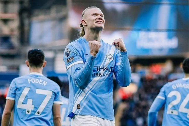 Manchester City goleó al West Ham y quedó como único líder de la Premier League