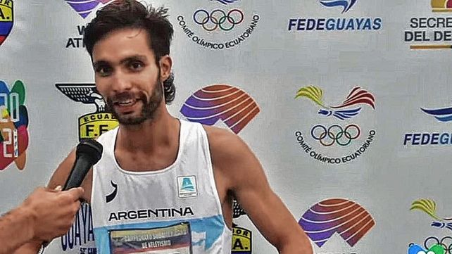 Federico Bruno terminó sgundo en su prueba.