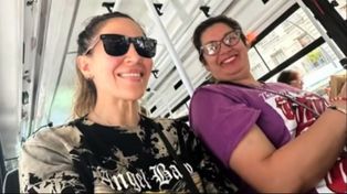 Jimena Barón compartió en redes sociales un tierno video junto a la niñera de su hijo