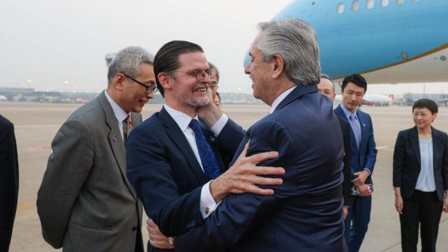 El embajador argentino en China