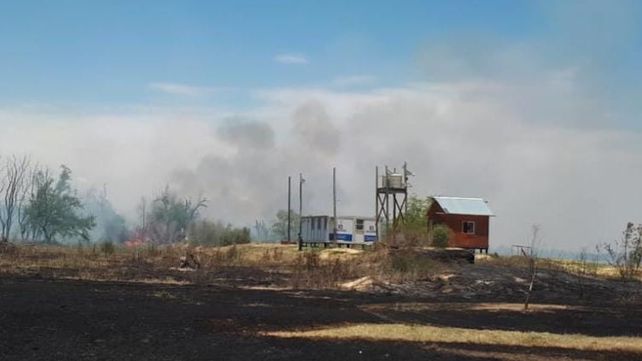 Imagen capturada por un isleño en la isla Sabino Corsi