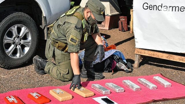 Cinco detenidos con 91 kilos de marihuana en dos colectivos