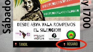 Convocatoria en Rosario y Tandil (Buenos Aires) e solidaridad con Kurdistán.&nbsp;
