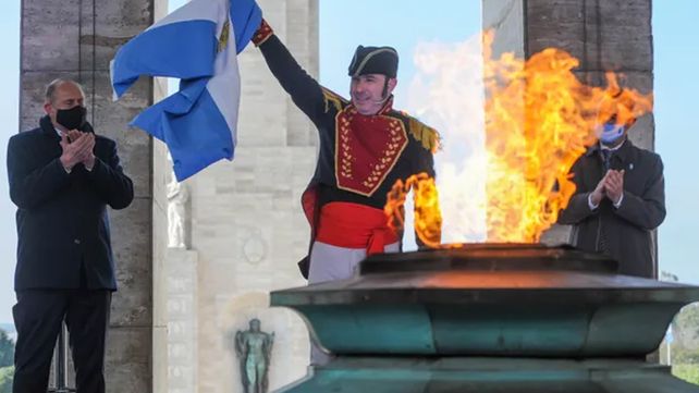 Festejos del día de la Bandera en Santa Fe