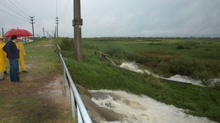 Tras la lluvia, se bombearon más de 77 millones de litros por hora
