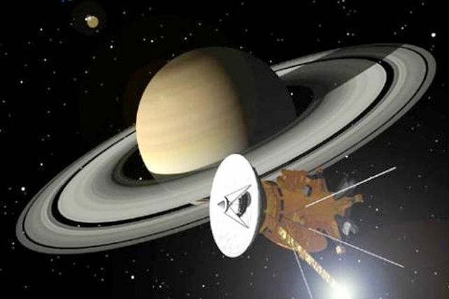 Futuro hogar: sonda espacial detectó oxígeno en una luna de Saturno