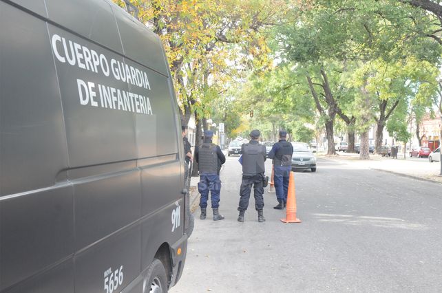 El operativo llevado adelante esta mañana.