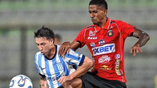 Racing empató de visitante.