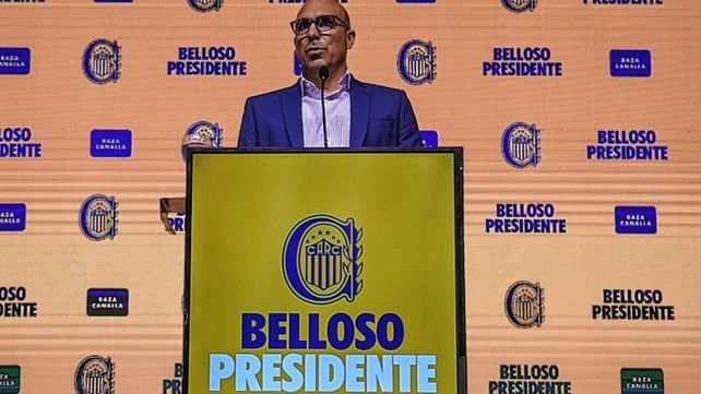Belloso lanzó su candidatura a presidente de Rosario Central